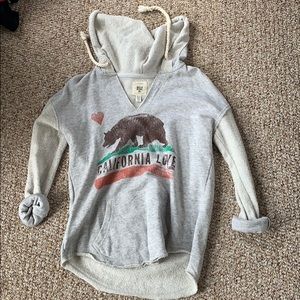 Billabong hoodie with “California Love” design.